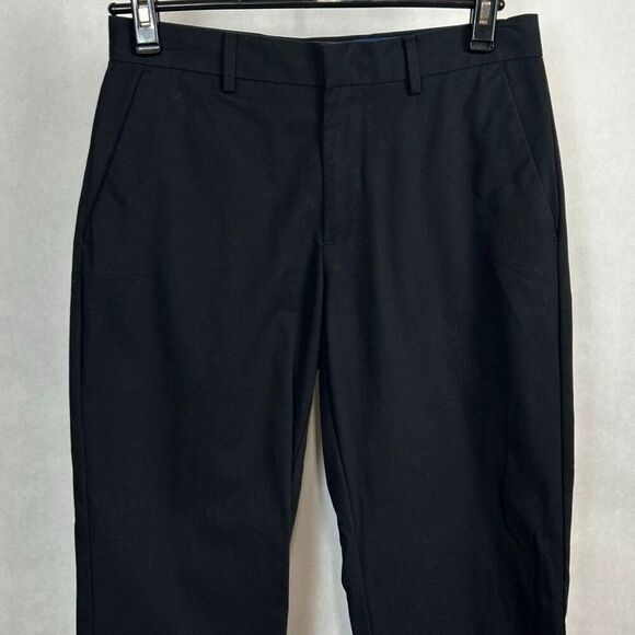 Banana Republic Mens Tailored Fit Dress Pants Slacks Sz 29x29.5 Black Non Iron H - Picture 2 of 12